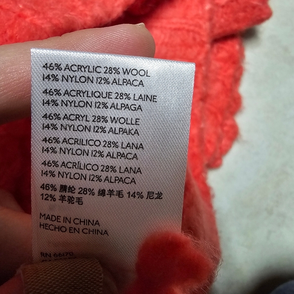 Anthropologie pilcro coral neck crop sweater xs - Picture 10 of 10